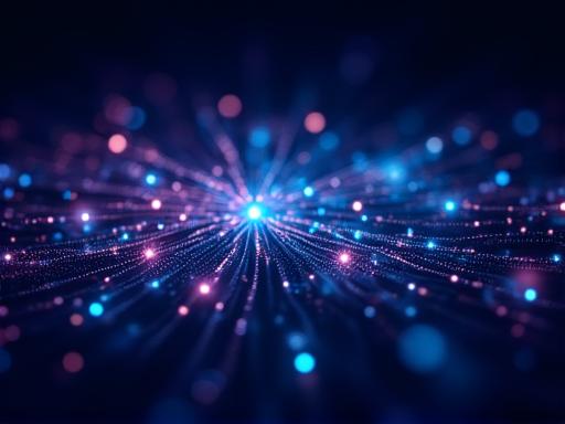 Digitale Vernetzung symbolisiert digitale Transformation.